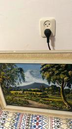 Indonesische schilderij jaren 70 rijstvelden, Antiek en Kunst, Kunst | Schilderijen | Klassiek, Ophalen