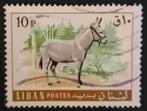 LIBANON - ezel 1968, Verzenden, Gestempeld, Midden-Oosten
