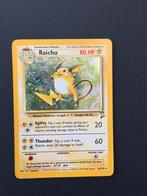 Raichu holo base2 pokemon set, Ophalen of Verzenden, Zo goed als nieuw