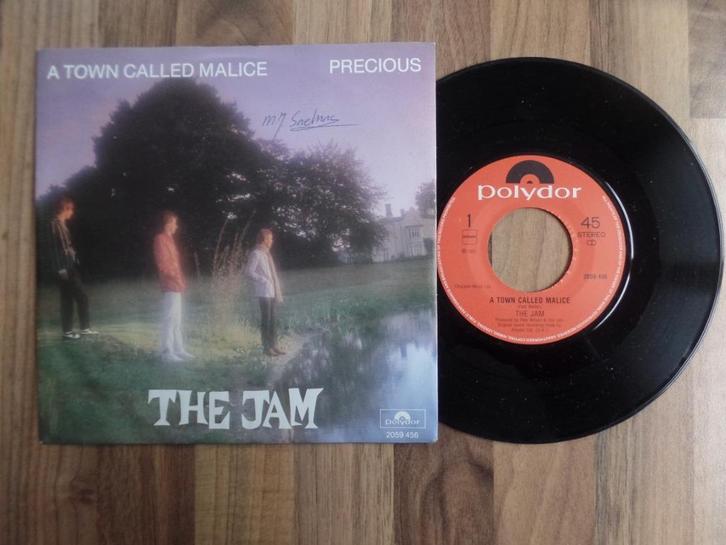 single  The Jam - A Town Called Malice, Cd's en Dvd's, Vinyl Singles, Gebruikt, Single, Rock en Metal, 7 inch, Ophalen of Verzenden