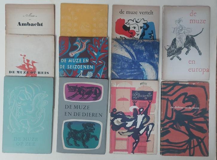 Boekjes van de serie 'De muze', Boeken, Boekenweekgeschenken, Gelezen, Ophalen of Verzenden