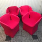 4 Moroso Bloomy bloem tulp tulip fauteuil stoel, Huis en Inrichting, Fauteuils, Ophalen, Gebruikt, 75 tot 100 cm, Nvt