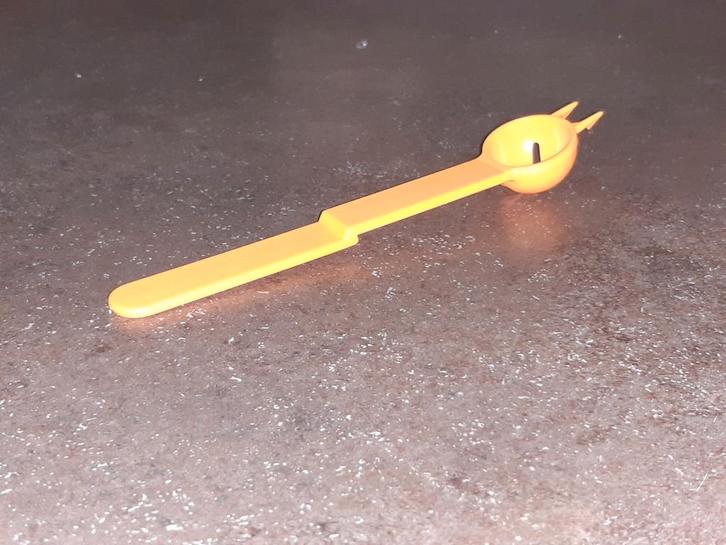 Tupperware zuurprikker / augurk prikker oranje zgan, Huis en Inrichting, Keuken | Tupperware, Zo goed als nieuw, Schaal, Oranje