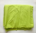 Groene katoenen stof | L 250 x B 144 cm, 120 cm of meer, Ophalen of Verzenden, Katoen, Groen