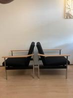 Gispen fauteuil set model 1424 – volledig gerestaureerd, Ophalen, 75 tot 100 cm, Zo goed als nieuw, 50 tot 75 cm