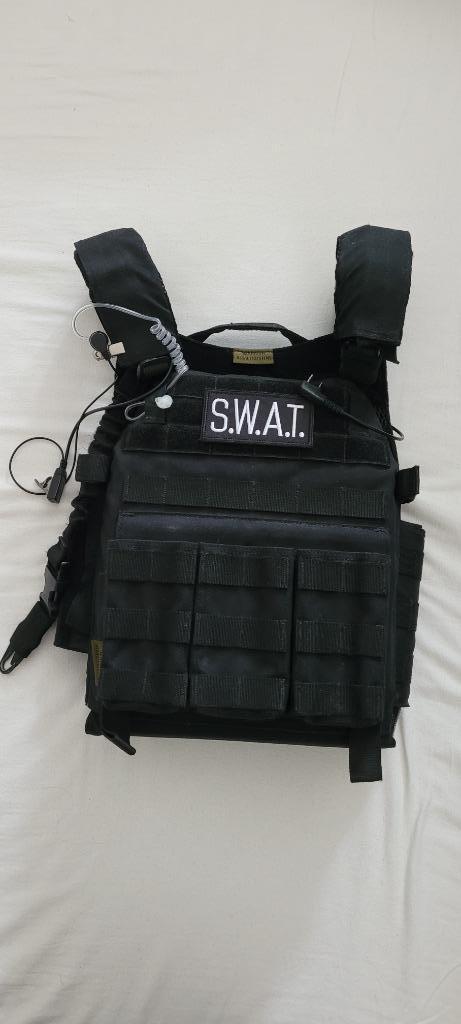 W.A.S DCS Plate Carrier - Black, Sport en Fitness, Schietsport-accessoires, Zo goed als nieuw, Ophalen of Verzenden