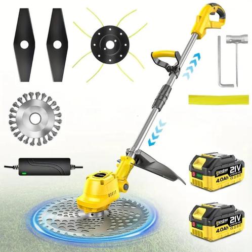 Krachtige Brushless Bosmaaier Onkruidverwijderaar Kantmaaier, Tuin en Terras, Bosmaaiers, Nieuw, Accu, Ophalen of Verzenden