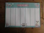 Bureau onderlegblok, wekelijkse planner, kalender 30 x 42 cm, Ophalen of Verzenden, Gebruikt