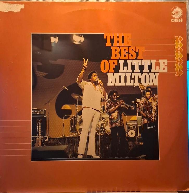The Best of Little Milton - Chess LP, Cd's en Dvd's, Vinyl | Jazz en Blues, Gebruikt, Blues, 1960 tot 1980, 12 inch, Ophalen of Verzenden