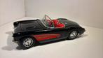 Chevrolet Corvette black / red Bburago 1.18, Hobby en Vrije tijd, Modelauto's | 1:18, Ophalen of Verzenden, Bburago, A, A