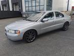 Volvo S60 2.4 D Geartronic 2007 met full opties top onderh., Auto's, Zwart, Parkeersensor, S60, 163 pk