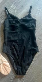 Zwarte Balletpakje - maat 128 - 7/8 jaar, Sport en Fitness, Ballet, Ophalen of Verzenden, Gebruikt, Kleding
