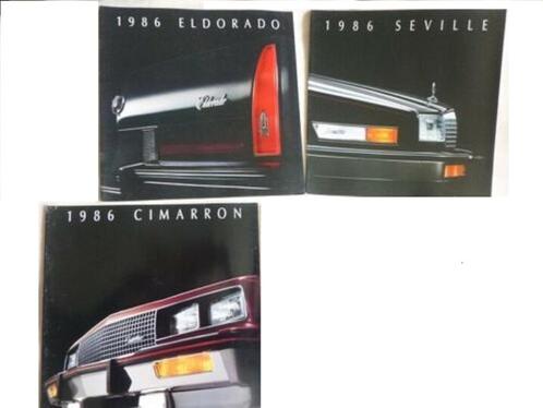 Cadillac, Chevrolet, Oldsmobile, Ford-USA, 12 brochures 1986, Boeken, Auto's | Folders en Tijdschriften, Gelezen, Chevrolet, Verzenden