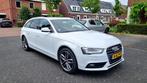 Audi A4 Avant 1.8 TFSI | Leder | Trekhaak | 18" LMV | APK 26, Auto's, 4 cilinders, A4, Wit, Stationwagon