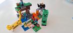 Lego minecraft 21166+21177+21156, Ophalen, Zo goed als nieuw, Complete set, Lego