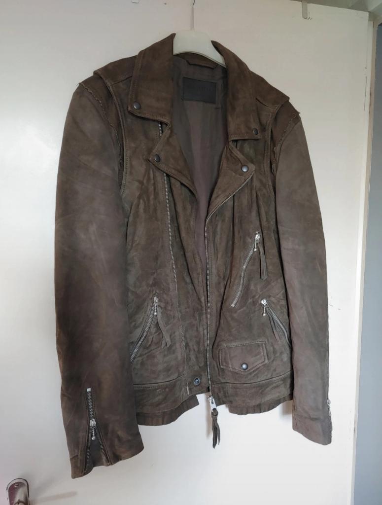 ALLSAINTS Sesley Biker Jacket, Ophalen of Verzenden, Zo goed als nieuw, ALLSAINTS, Groen