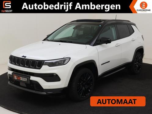 Jeep Compass 4xe 240 Hybrid 'S' Navi Pano Géén Afleverkosten, Auto's, Jeep, Compass, ABS, Achteruitrijcamera, Adaptive Cruise Control