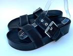 Rag & Bone mesh & leather maat 38, Slippers, Verzenden, Zwart, Zo goed als nieuw