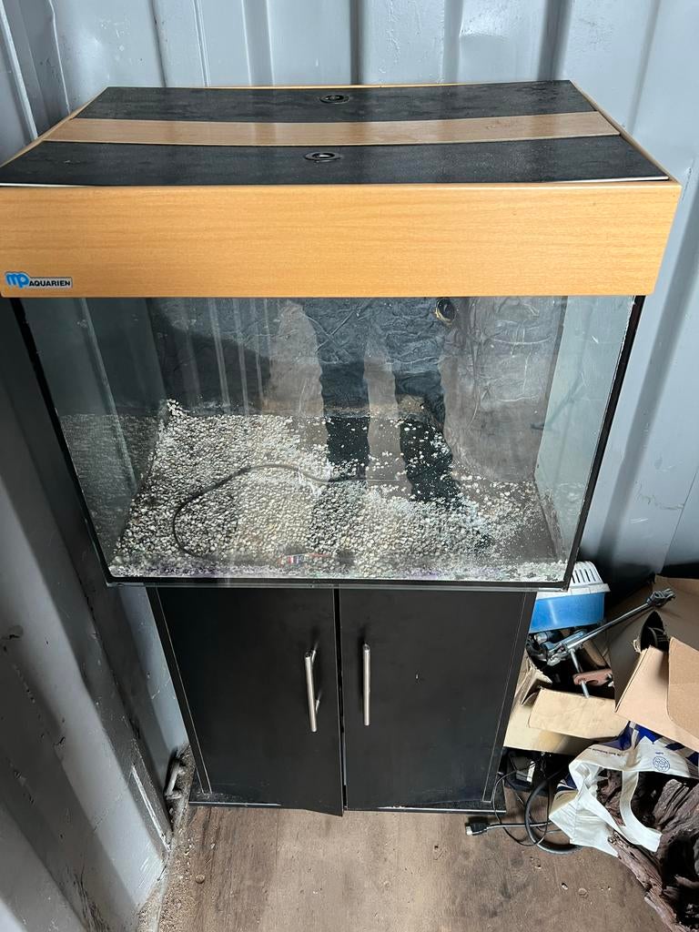 Aquarium+pomp, Ophalen, Gebruikt, Leeg aquarium
