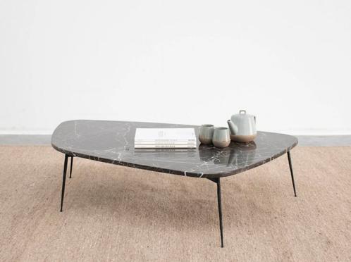 Salontafel marmer, Huis en Inrichting, Tafels | Salontafels, Gebruikt, Minder dan 50 cm, 100 tot 150 cm, Ophalen