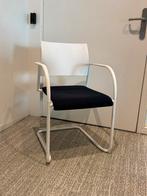 30x Van der sluis vergaderstoelen (zie foto’s), Kunststof, Gebruikt, Wit, Ophalen of Verzenden