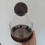 Plantjes mini terrarium donker hout, Huis en Inrichting, Ophalen of Verzenden, Zo goed als nieuw