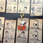 Halloween Pompoen Snoopy Peanuts Comics clip on hangertje, Verzenden, Snoopy, Nieuw, Beeldje of Figuurtje