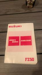 Handleiding Suzuki FZ50, Ophalen of Verzenden, Gebruikt