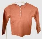 H&M knoopjes longsleeve cognac bruin shirt lange mouw 80 86, Kinderen en Baby's, Babykleding | Maat 80, Jongetje of Meisje, H&M