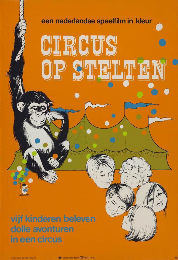Circus op stelten dvd 1972 Karst van der Meulen, Cd's en Dvd's, Dvd's | Nederlandstalig, Zo goed als nieuw, Alle leeftijden, Ophalen of Verzenden