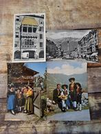 Te koop 4 tiroler handzichkaarten 1956, Verzamelen, Ophalen of Verzenden