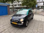 Fiat 500 1.2 Lounge Automaat Panorama Airco Black Magic, Auto's, Fiat, Euro 5, Stof, Gebruikt, 1242 cc