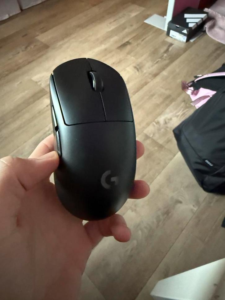 Logitech G Pro Draadloze Gaming Muis, Computers en Software, Muizen, Gebruikt, Muis, Rechtshandig, Draadloos, Gaming muis, Ophalen of Verzenden