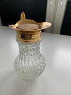 Antieke Karaf met Gouden Details, Antiek en Kunst, Antiek | Glas en Kristal, Ophalen of Verzenden