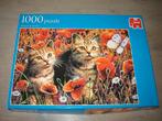 Jumbo FLOWERS & KITTENS NIEUW !!!!, Ophalen of Verzenden, 500 t/m 1500 stukjes, Nieuw, Legpuzzel