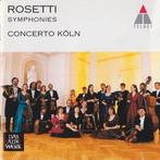 ROSETTI Symphonies CD CONCERTO KÖLN TELDEC NIEUWSTAAT, Ophalen of Verzenden, Classicisme, Zo goed als nieuw, Orkest of Ballet