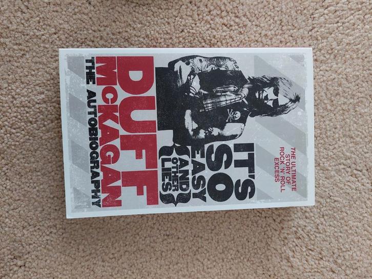 Duff McKagan - It's So Easy (Autobiografie), Boeken, Biografieën, Gelezen, Film, Tv en Media, Ophalen of Verzenden