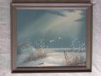 Dunlop.   Nederlandse kust in de winter., Ophalen