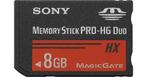 Originele Sony Memory Stick PRO-HG Duo 8GB, Gebruikt, Memory stick, 8 GB, Ophalen of Verzenden