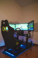 Simrig - SIMLAB GT1 - Heusinkveld - Fanatec - OMP, Computers en Software, Joysticks, Ophalen, Zo goed als nieuw