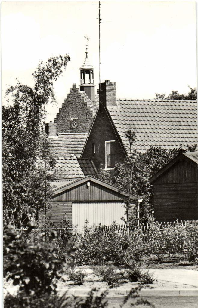 Doorkijk op Scheemder Toren - Scheemda - ongelopen, Verzamelen, Ansichtkaarten | Nederland, Ongelopen, Noord-Brabant, Voor 1920