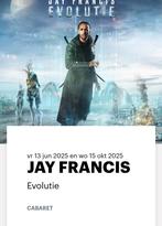 2 kaartjes voor Jay Francis 13 juni 20 uur Nieuwe Luxor Rdam, Twee personen, Juni