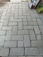 Trommelstenen 40x20x6 cm, ongeveer 18 m2, gratis!, Beton, Ophalen of Verzenden, Zo goed als nieuw, Klinkers