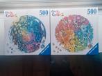 2 Ravensburger Circle of Colors Puzzels - 500 stukjes, Ophalen, 500 t/m 1500 stukjes, Zo goed als nieuw, Legpuzzel