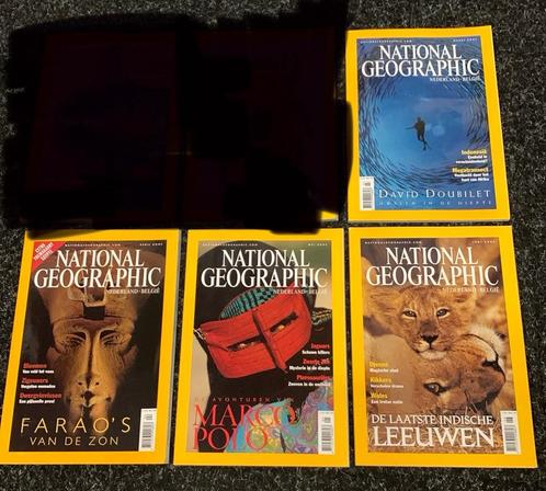 National Geographic magazine jaargang 2001 (10 edities), Boeken, Tijdschriften en Kranten, Zo goed als nieuw, Wetenschap en Natuur
