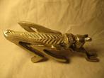 modern sprinkhaan beeldje van aluminium jaren 50-60, Antiek en Kunst, Verzenden