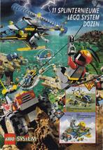 Retro reclame 1998 Lego System overlevingsavontuur, Verzamelen, Overige typen, Ophalen of Verzenden