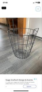 Metalen Draadmand met Handvatten, Huis en Inrichting, Ophalen, Zo goed als nieuw, Minder dan 10 liter, Metaal