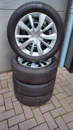 Winterbanden opel corsa f  4x108 195 55 16 continental, Auto diversen, Ophalen, Gebruikt