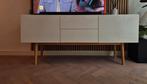 Tv meubel zijdeglans wit van ZUIVER, Ophalen, 150 tot 200 cm, Zo goed als nieuw, Minder dan 100 cm